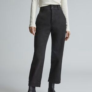 Everlane Organic straight leg pant, size 6